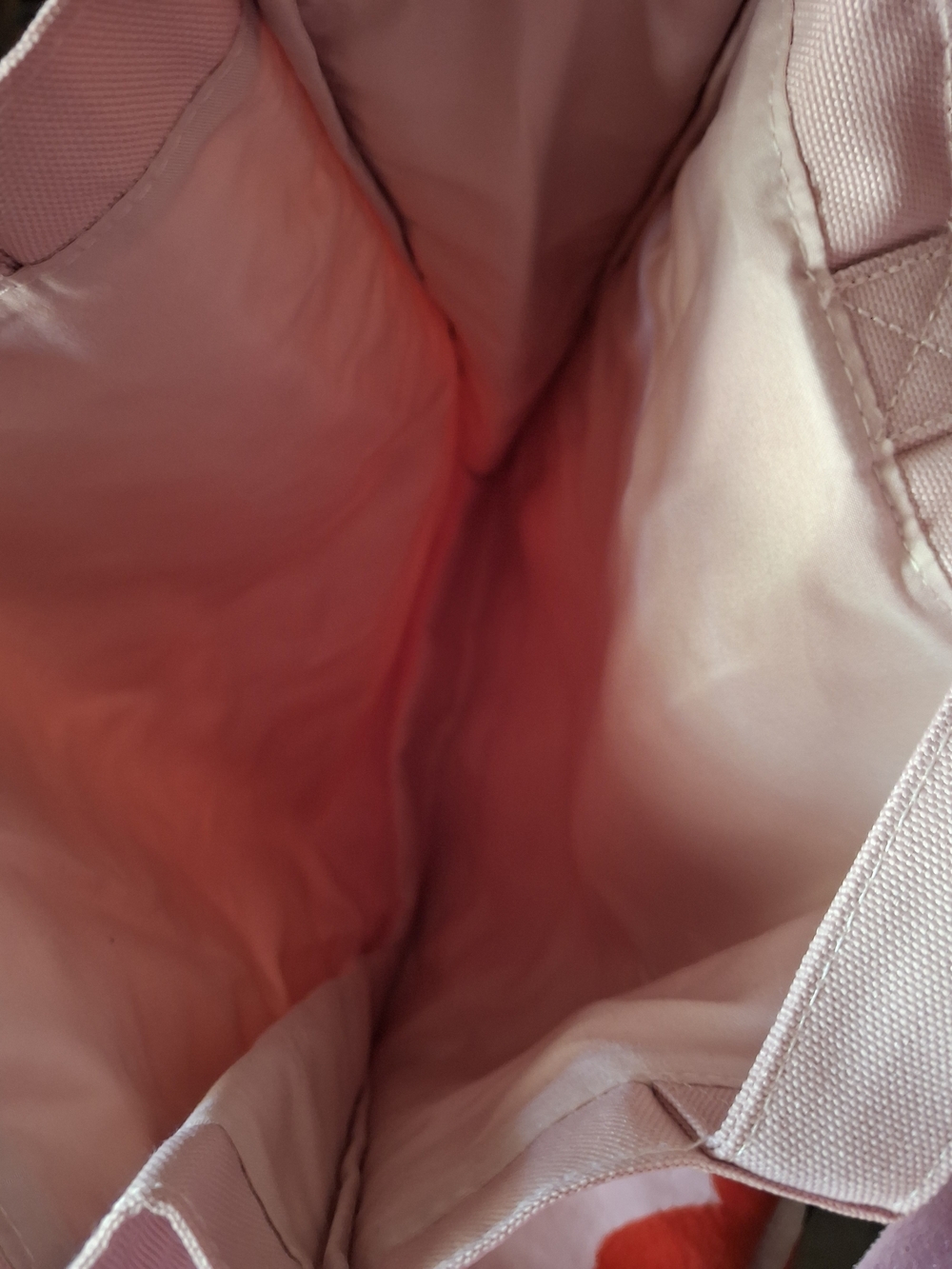 Burberry Light Pink Canvas Tote with Dual Straps - Picture 3 of 6